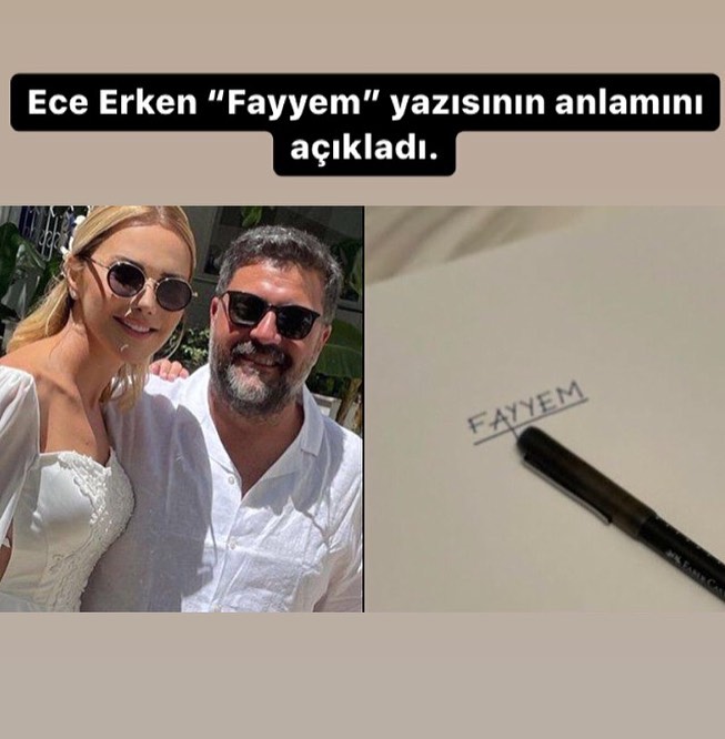 fayyem ne demek ece erken fayyem yazisinin anlamini acikladi